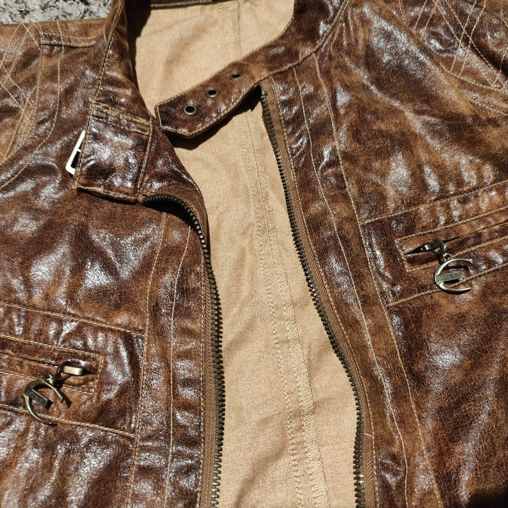 Roberto Cavalli short sleeve jacket Brown